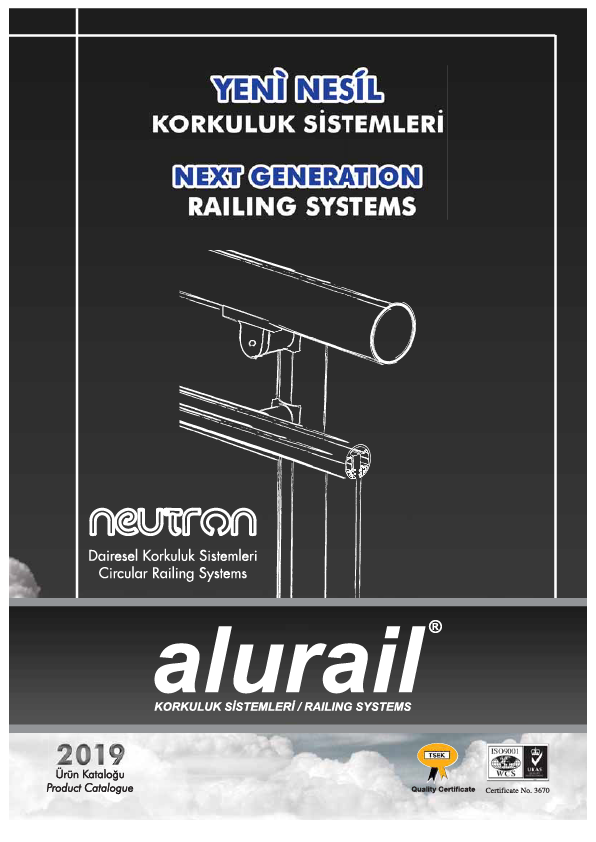 Alurail Neutron Round Railing