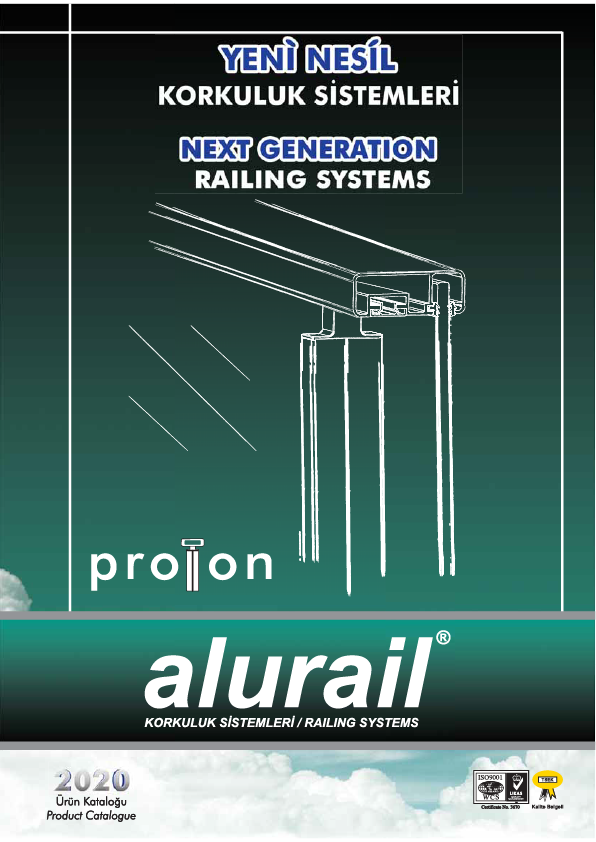 Alurail Proton Square-Rectangular Railing